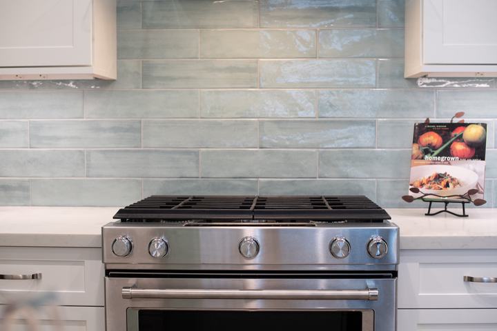 New Gas Range added during San Diego Kitchen Remodel