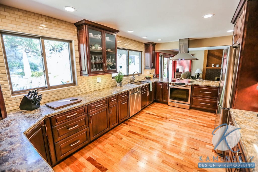 Custom Galley Kitchen