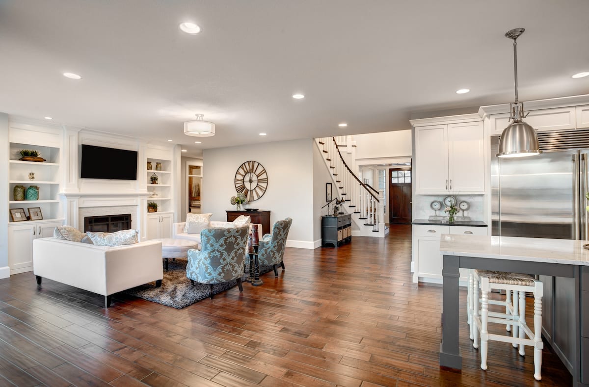 Remodel With Hardwood Floors