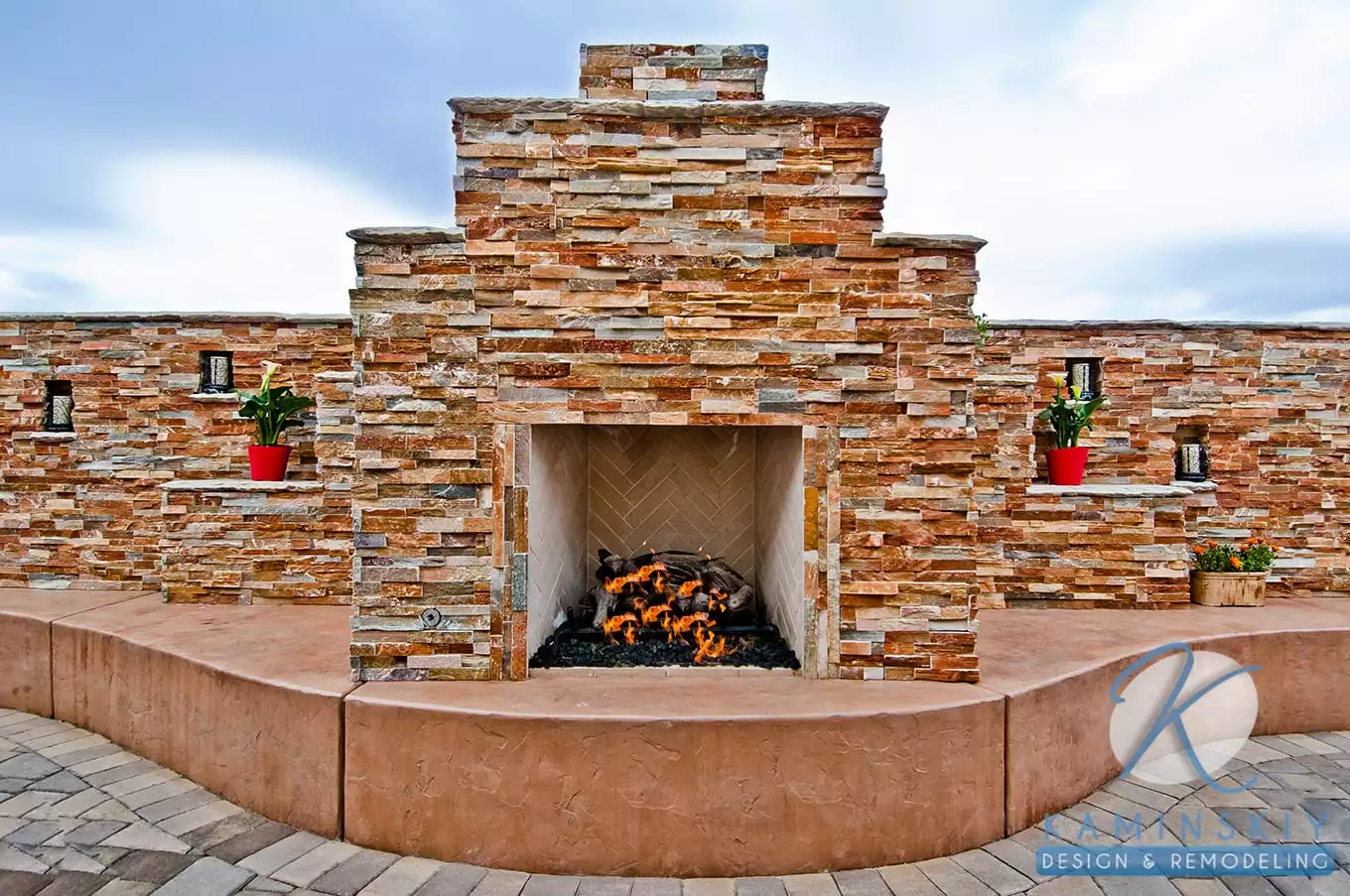 Rancho Bernardo Outdoor Living Contractors Outdoor Fireplace Designs