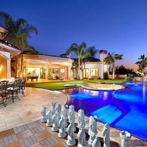 San Diego Backyard Remodel with Entertainment Area