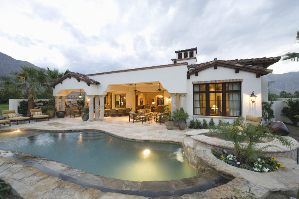 Backyard Pool and Spa Designs Ideas