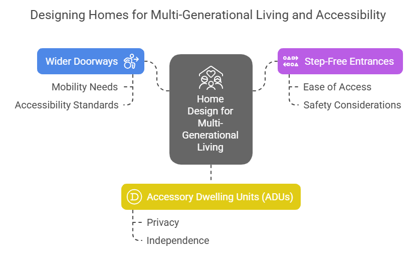 Designing and Remodeling Homes for Multi-Generational Living and Accessibility