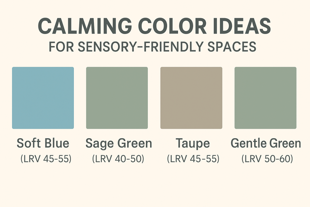 Calming Color for Sensory Friendly Rooms