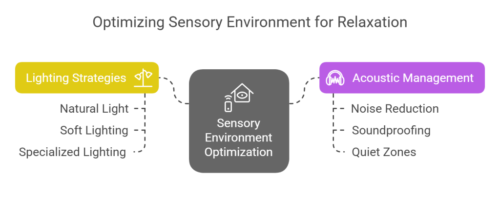 Optimizing Sensory Environment for Relaxation