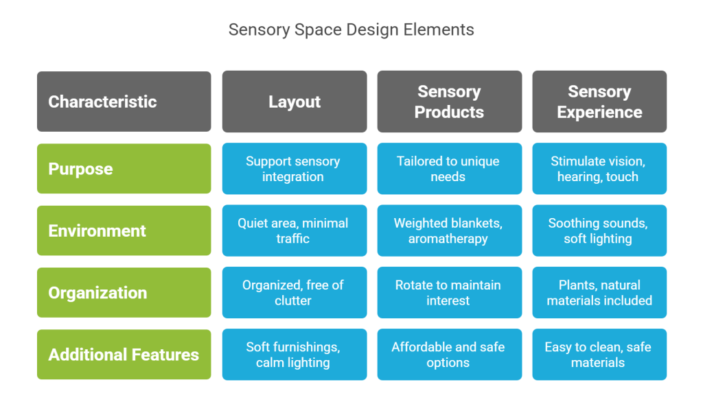 Sensory Space Design Elements