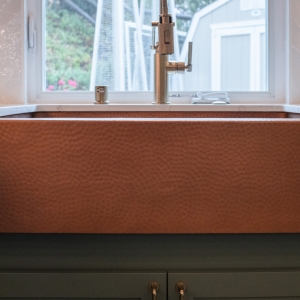 Kitchen Faucet and Sink Close-Up