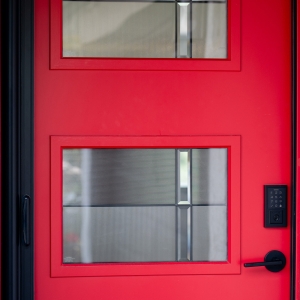 Contemporary Modern Door in a Home Remodel