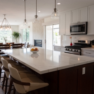 Modern Open Kitchen Design San Diego