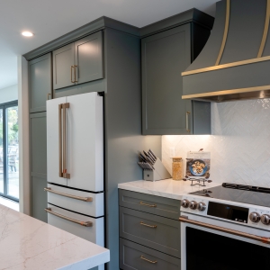 Open Floor Plan Kitchen with Outdoor Integration