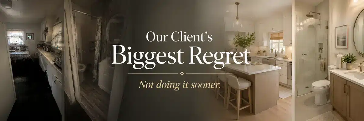 Our clients' biggest regret: not doing it sooner
